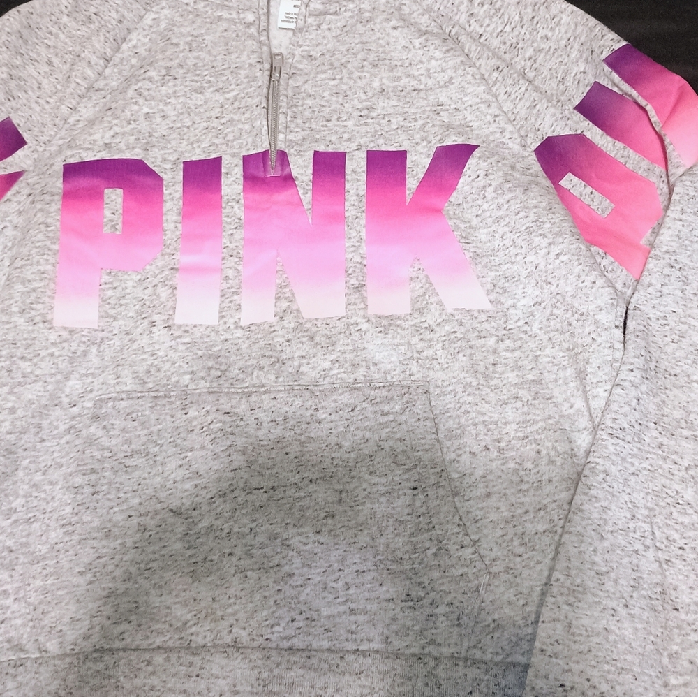 VS Pink Bundle Of 5 Sz Medium Gray Hoodies/ Sweatshirts - Picture 6 of 15